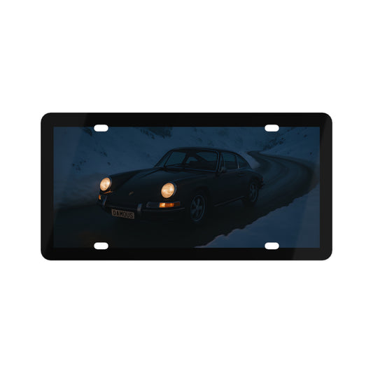 Room Decor License Plate